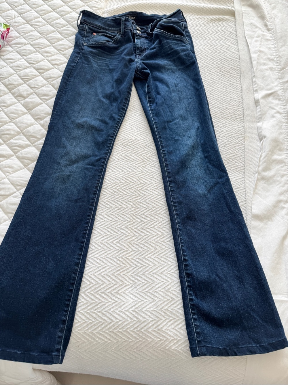 Hudson Jeans Women's Dark Blue Flare Jeans